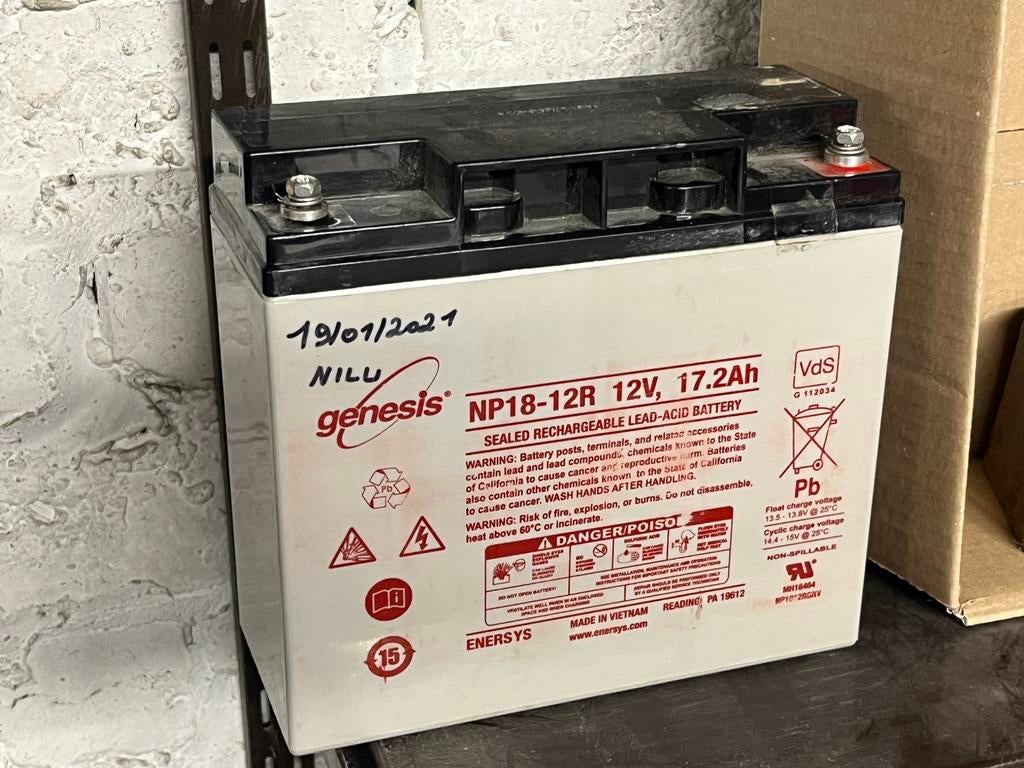Batterie Genesis NP18-12R 12V 17.2Ah, Auto-onderdelen, Ophalen