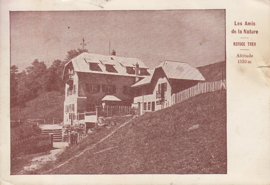 1947 - FRANCE - Le Markstein : Refuge Treh + ODEREN, Envoi, 1940 à 1960, Affranchie, France