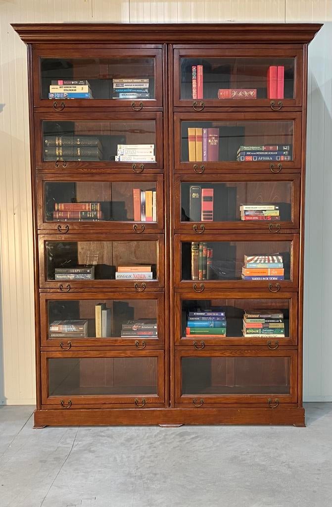 Prachtige Engels globe wernicke boekenkast vitrine, Ophalen of Verzenden, Zo goed als nieuw