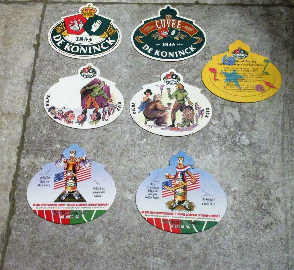 Bierviltjes - Palm - Stella Artois - Looza - De Koninck, Ophalen of Verzenden, Zo goed als nieuw, Viltje(s), Overige merken