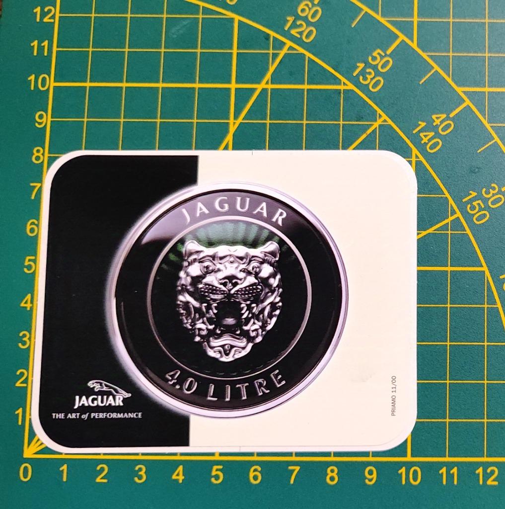 Sticker Jaguar logo '4.0 litre' Italiaanse sticker, Enlèvement ou Envoi