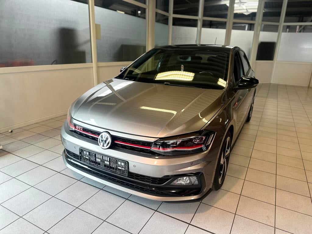 VOLKSWAGEN POLO GTI/ AUTOMAAT/BENZINE EURO6, Autos, Argent ou Gris, Achat, Euro 6, Noir