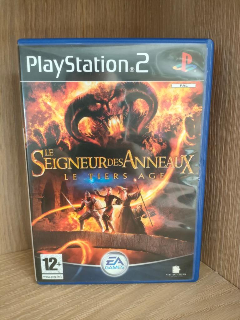 Le Seigneur des anneaux - Le tiers Age - RPG (Sony Ps2), Enlèvement ou Envoi, 2 joueurs, Jeu de rôle (Role Playing Game), À partir de 12 ans