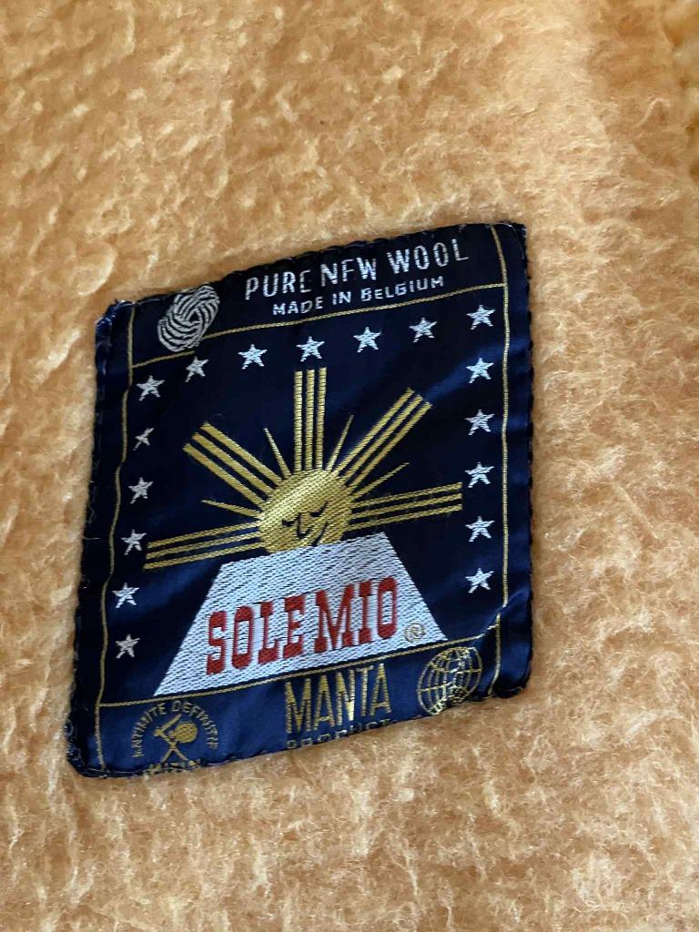 Sole Mio Manta 2-persoons, Ophalen, Tweepersoons, Oranje, Deken of Dekbed