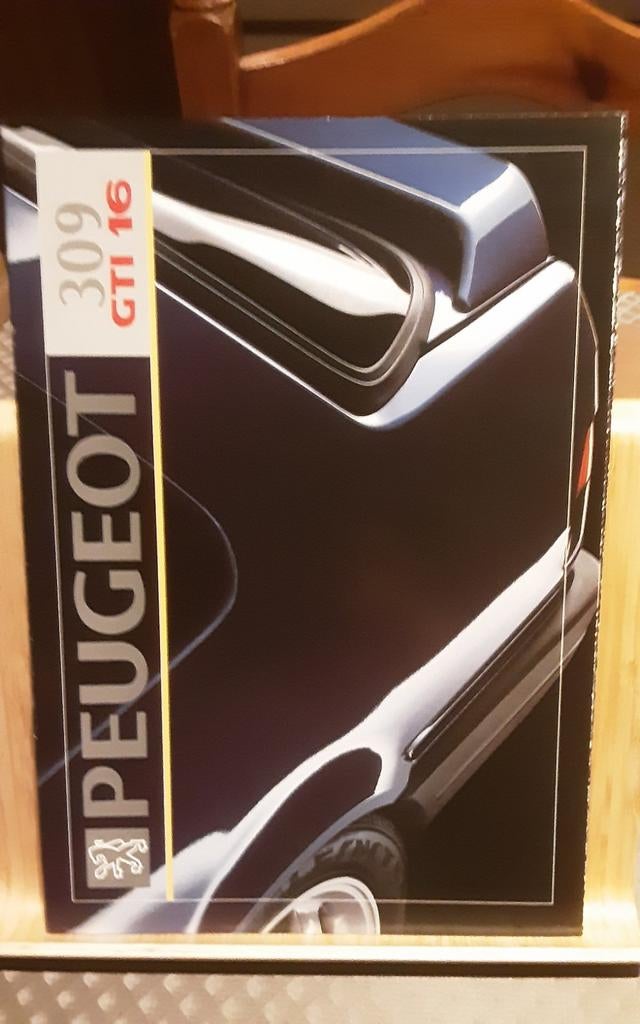 PEUGEOT 309 gti 16v brochure, Enlèvement ou Envoi, Peugeot