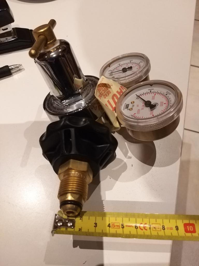 Ontspanner voor O2-cylinder, Ophalen of Verzenden, Nieuw