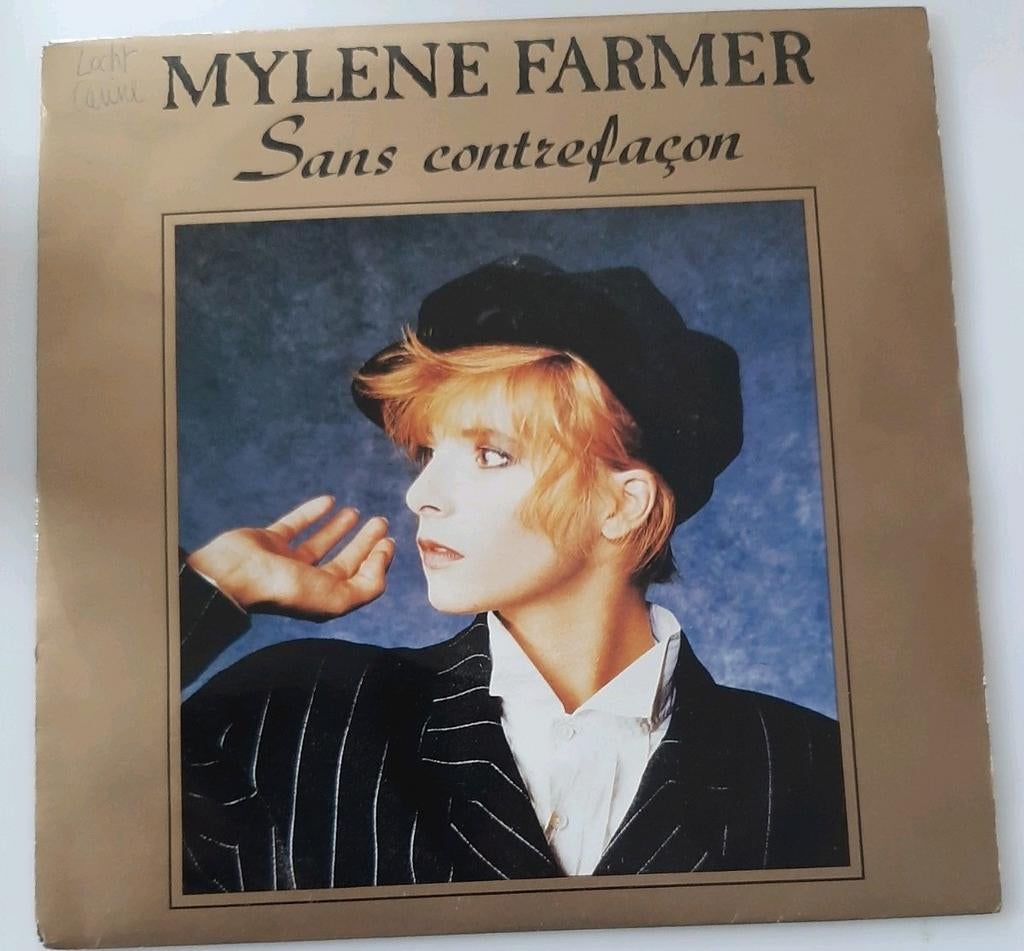 Vinyl 45trs- mylene Farmer- sans contrefacon, Ophalen of Verzenden, Gebruikt