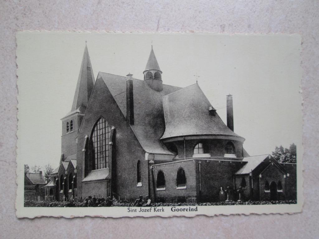 oude postkaart van Gooreind, Verzenden