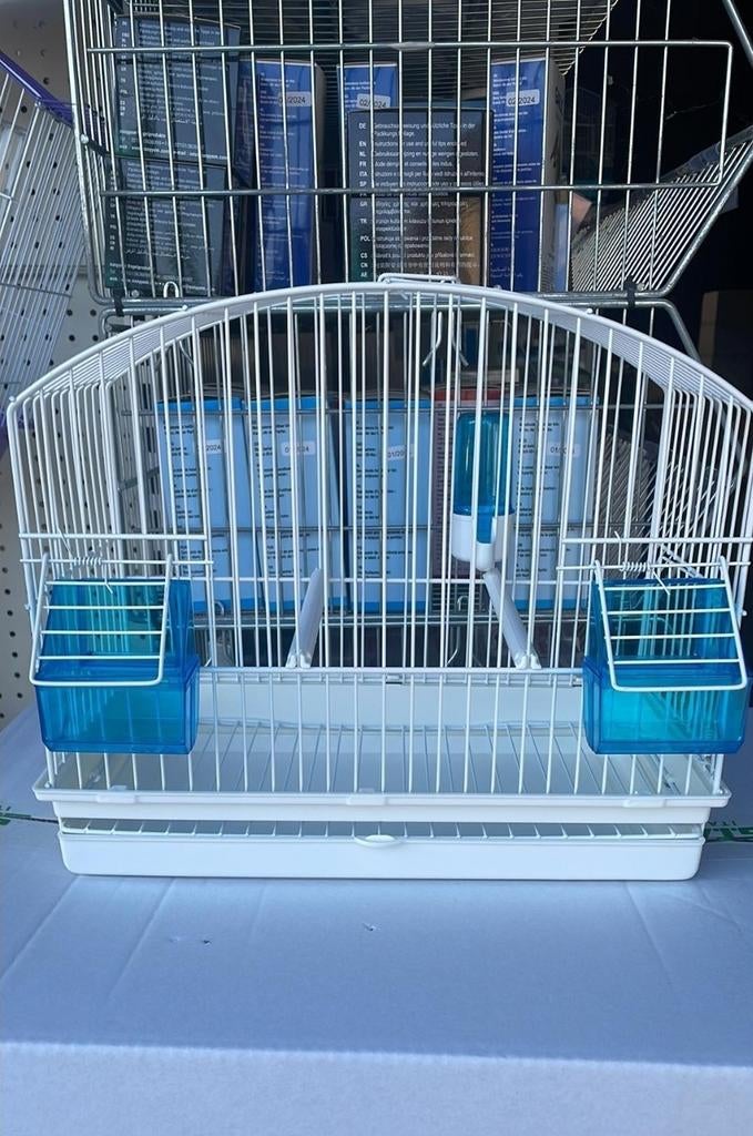 Cage d'exposition NEW STA WHITE, Enlèvement