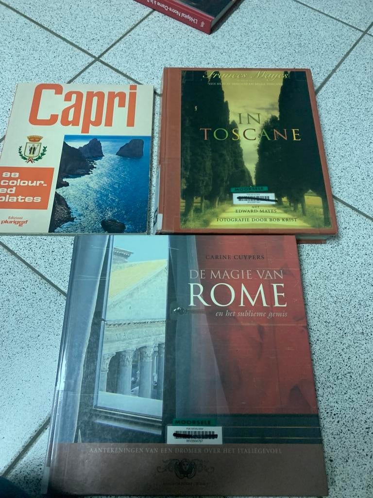 3 boeken over Italië, Boeken, Reisgidsen, Ophalen of Verzenden, Zo goed als nieuw