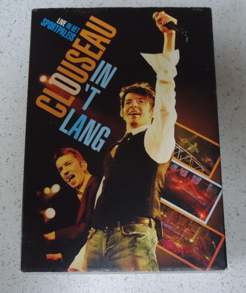 DVD van "Clouseau" In 't Lang / Live in het Sportpaleis., Cd's en Dvd's, Ophalen of Verzenden, Zo goed als nieuw