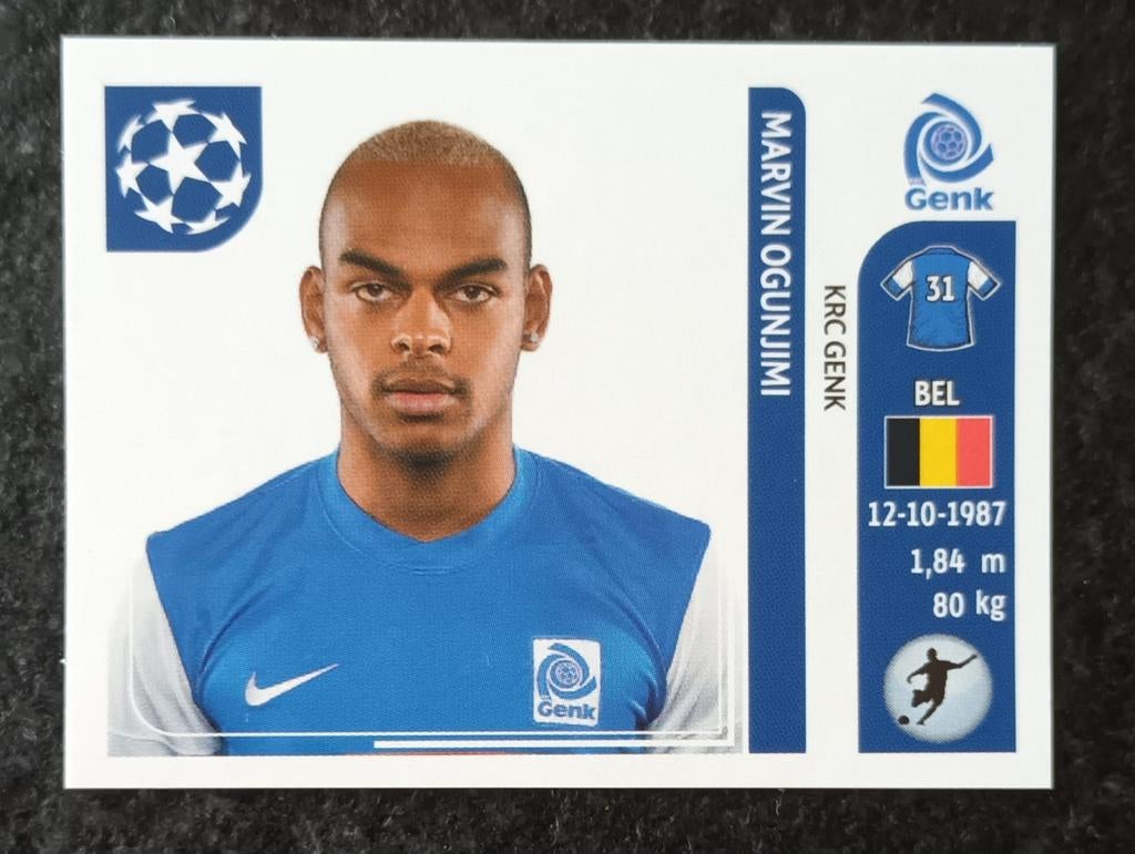MARVIN OGUNJIMI PANINI CHAMPIONS LEAGUE 2011-2012, Verzamelen, Ophalen of Verzenden