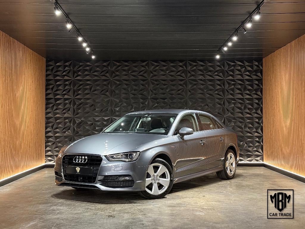 ✅ AUDI A3 1.6 TDI S line GARANTIE ACC Lane Assist GPS PDC, Auto's, Voorwielaandrijving, 4 cilinders, Leder, USB