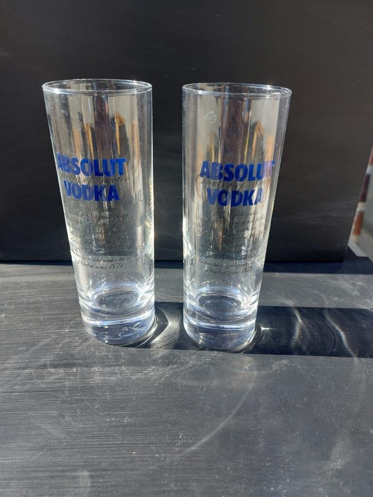 Absolut vodka glaasjes, Verzamelen, Ophalen of Verzenden, Zo goed als nieuw, Borrel- of Shotglas