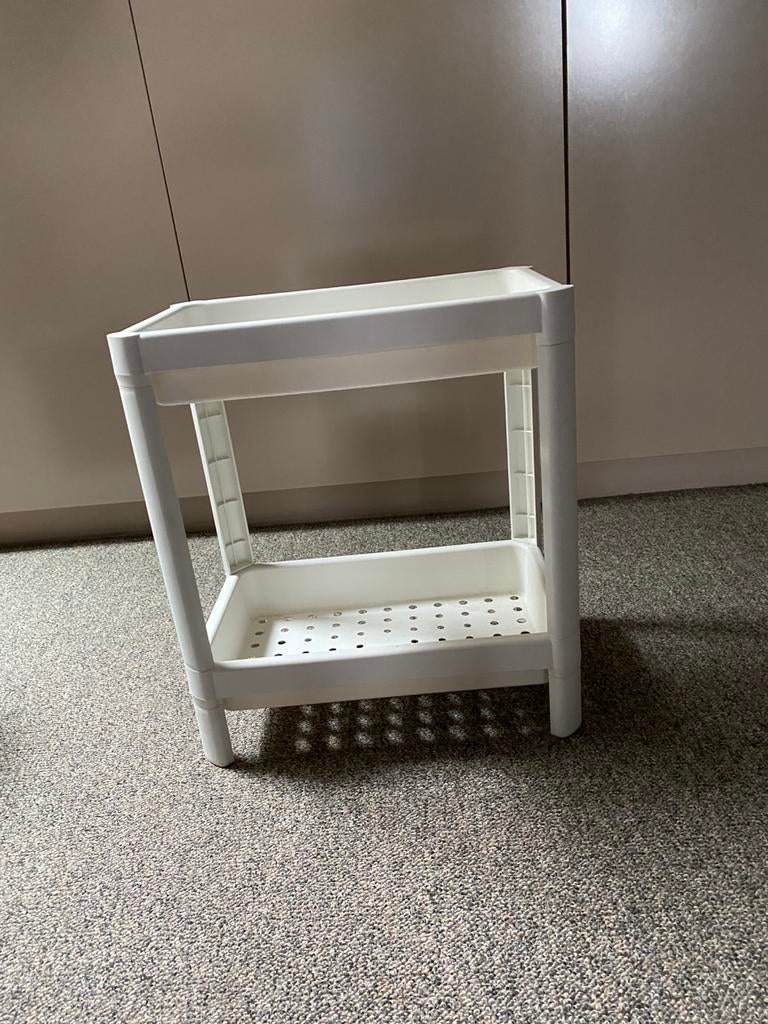 Plastieken rekje, Enlèvement, Comme neuf, Blanc