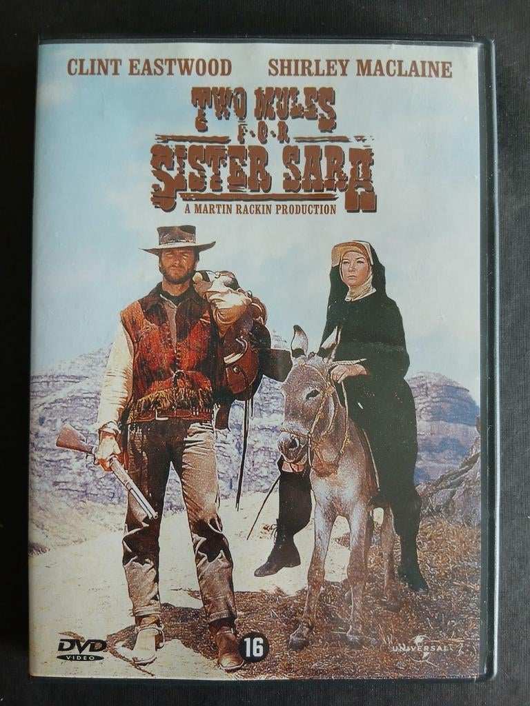 Two mules for sister Sarah (1969) Clint Eastwood, Comme neuf, À partir de 16 ans, 1960 à 1980, Action et Aventure