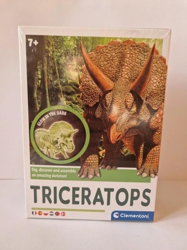 Fosforescerende wetenschapskit Archeo Ludic Triceratops., Ophalen of Verzenden, Nieuw