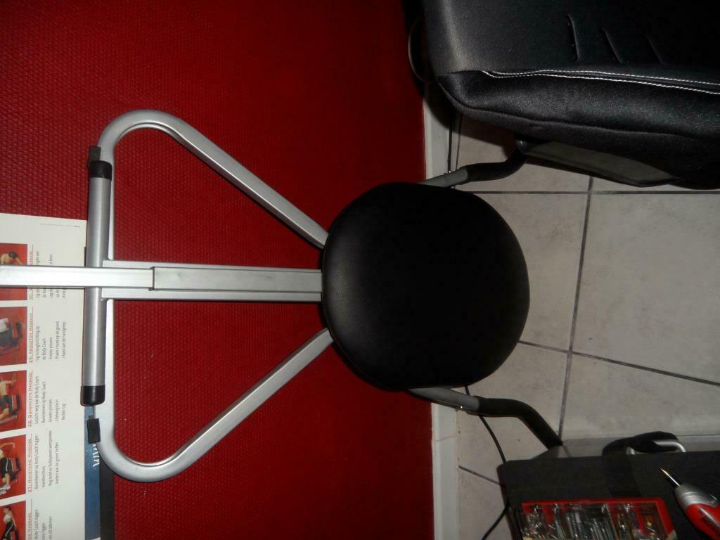 Trainer buikspieren, Sport en Fitness, Fitnessapparatuur, Ophalen, Zo goed als nieuw, Aluminium