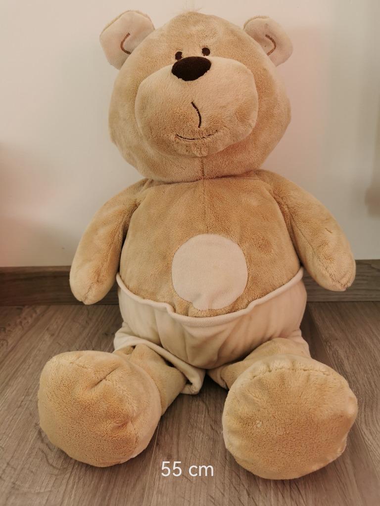 Grote knuffelbeer 55cm, Ophalen of Verzenden, Zo goed als nieuw, Beer