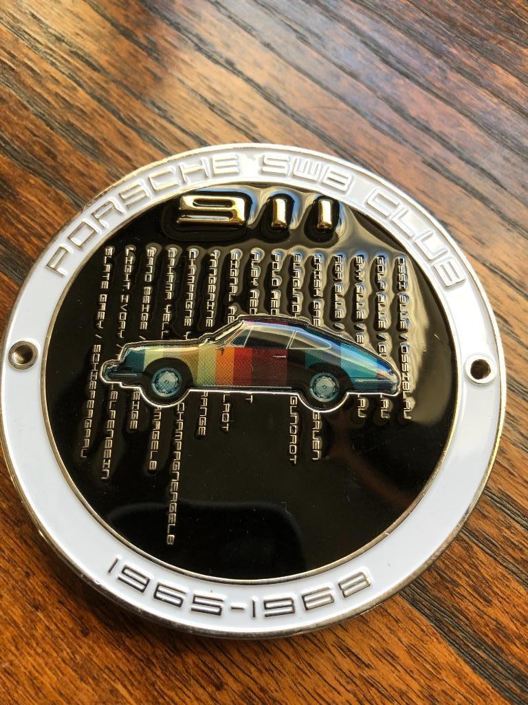 Porsche 911 ancienne plaque émaillé écusson 1965 / 1968, Enlèvement ou Envoi, Neuf, Porsche