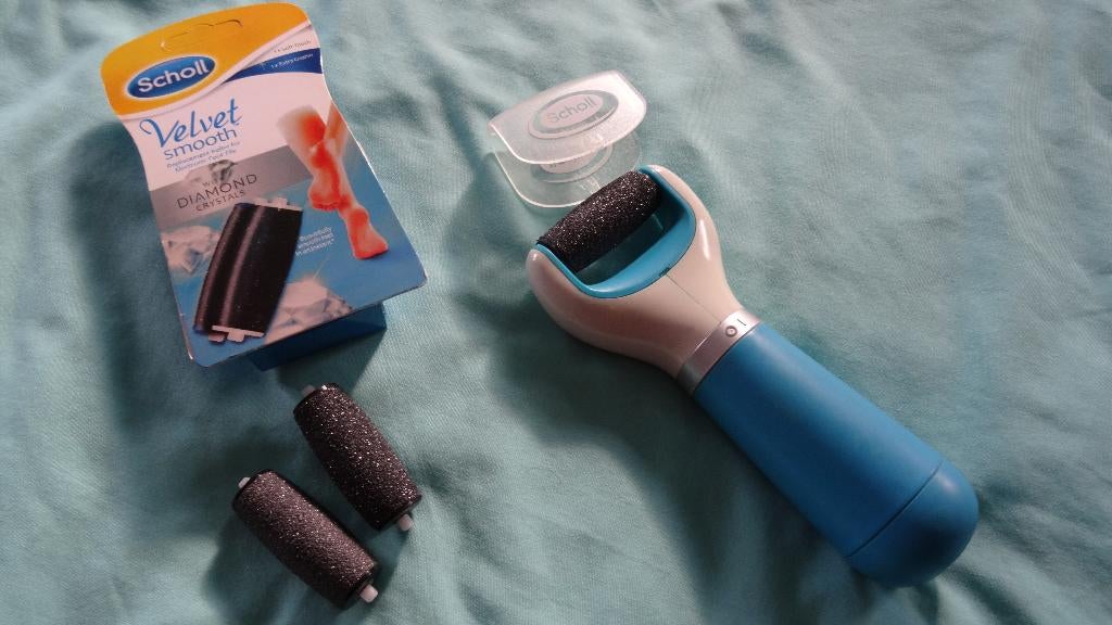 SCHOLL VELVET ELEKTRONISCHE VOETVIJL, Ophalen of Verzenden, Zo goed als nieuw, Hand- en Voetverzorging