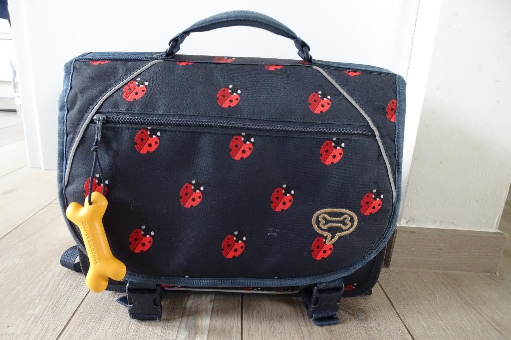 Boekentas Stones and bones lieveheersbeestjes 38 cm, Handtassen en Accessoires, Tassen | Schooltassen, Ophalen of Verzenden, Gebruikt