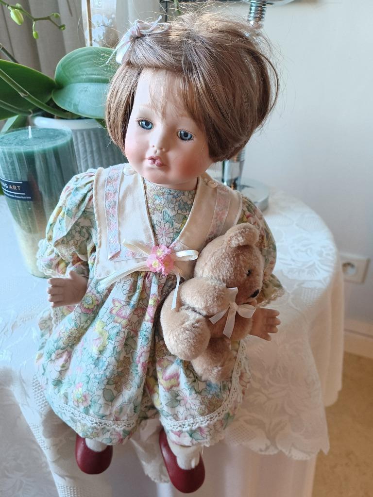 ALBERON DOLLS  porseleinen pop Vintage, Enlèvement ou Envoi, Utilisé, Poupée