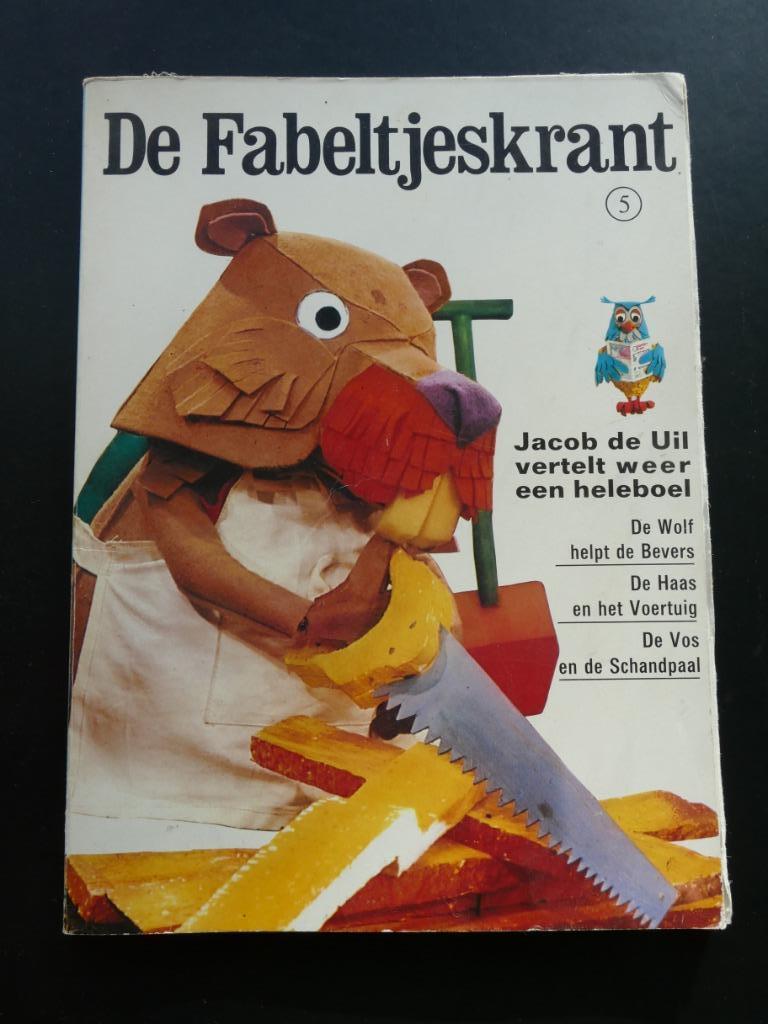 Boek, De Fabeltjeskrant 5, Enlèvement ou Envoi, Utilisé, TV, Autres types