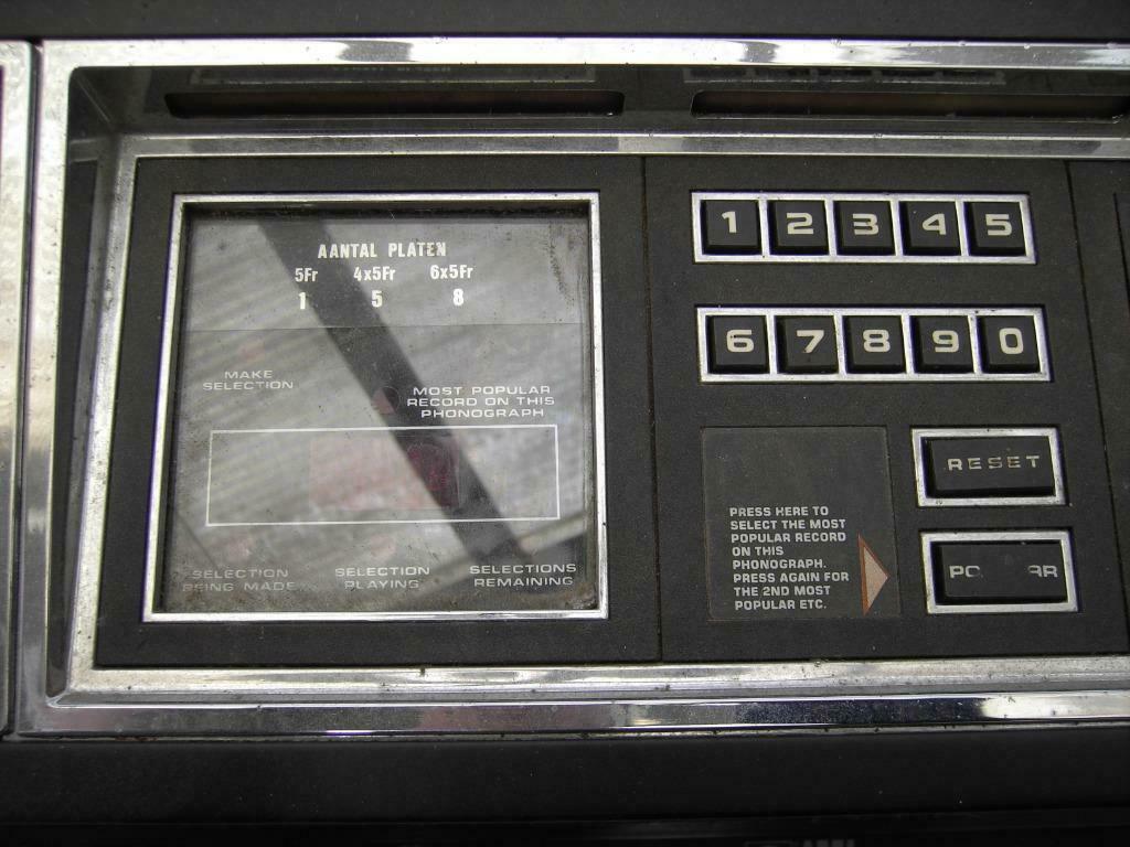 ik zoek display en druktoetsprint van een AMI R84 of R85, Verzamelen, Automaten | Jukeboxen, Ophalen of Verzenden, Gebruikt, Ami