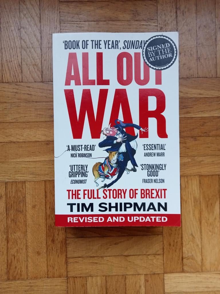 Tim Shipman: All out war - the full story of Brexit, Livres, Enlèvement ou Envoi, Utilisé