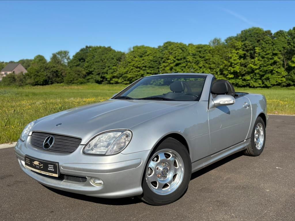Mercedes-Benz SLK 200 47600Km/CARPASS/1er MAIN/12M GARANTIE, Cuir, Argent ou Gris, Achat, Entreprise