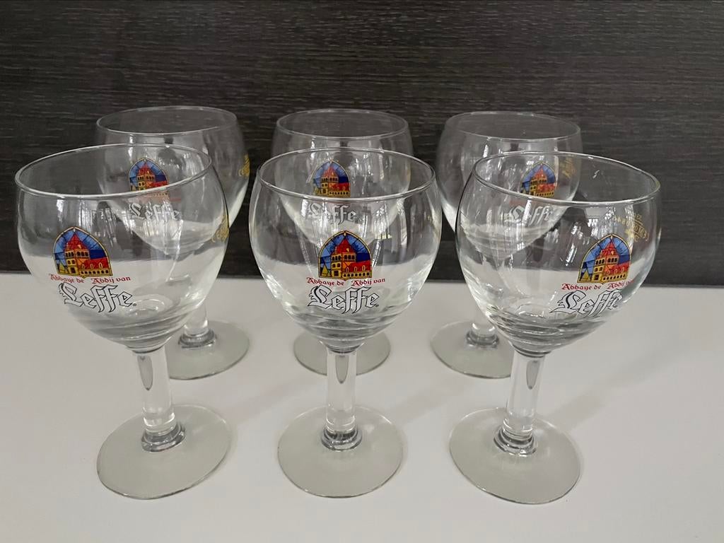 Verres Leffe 33cl (6x ou 4x), Enlèvement ou Envoi, Comme neuf, Verre à bière