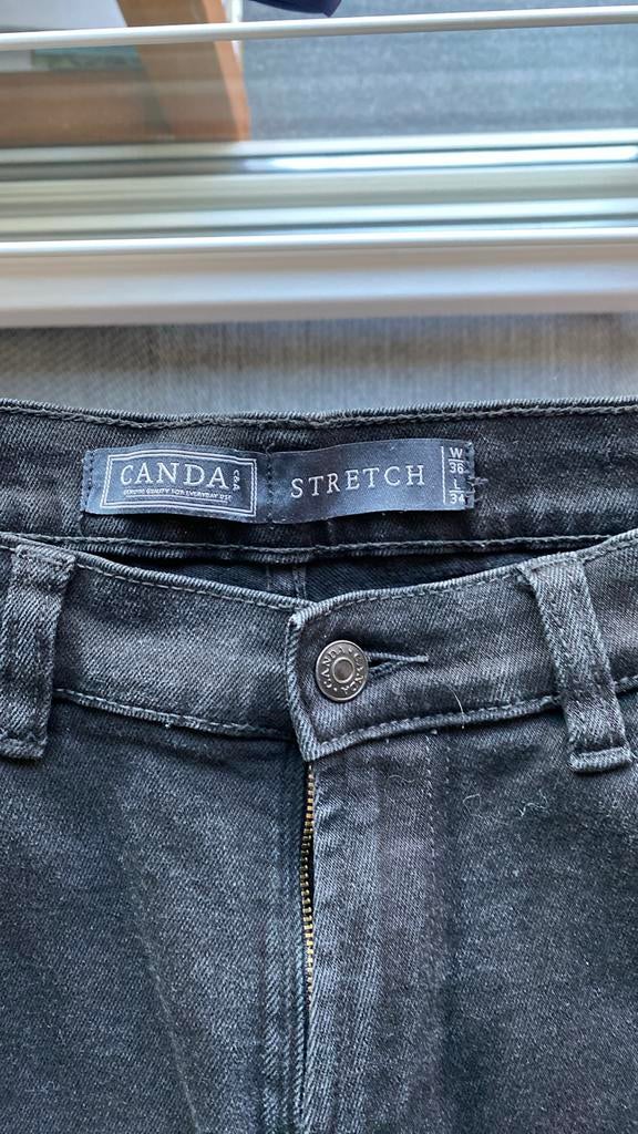 Pantalon en jean noir, Enlèvement ou Envoi, Comme neuf, Noir, Autres tailles de jeans