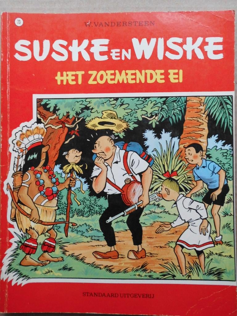 Suske en Wiske - Het zoemende ei, Enlèvement ou Envoi, Willy Vandersteen, Une BD, Utilisé