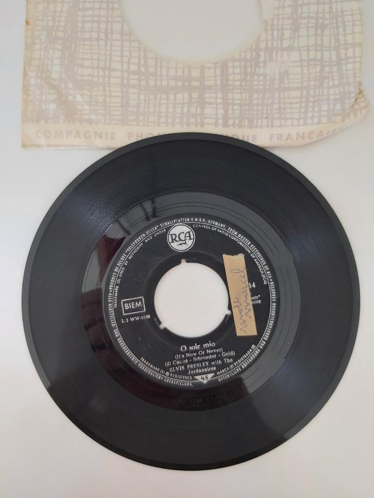 Elvis Presley - O enige mio, Cd's en Dvd's, 7 inch, Single, Ophalen of Verzenden, Zo goed als nieuw