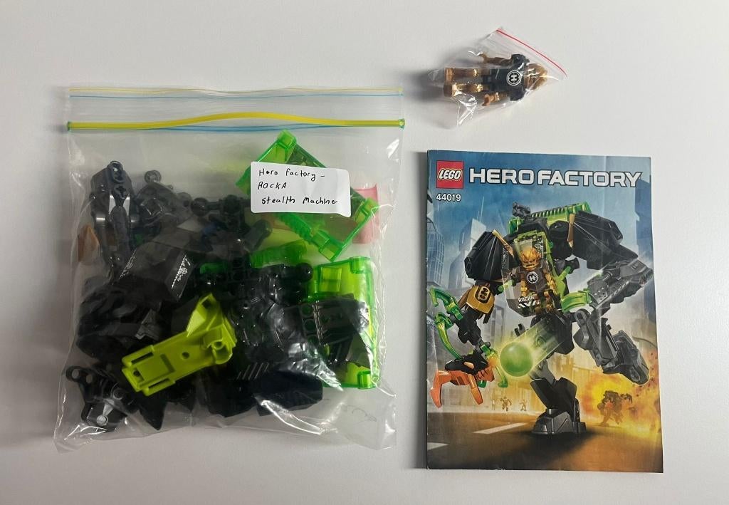 Lego Hero Factory - ROCKA Stealth Machine 44019, Enlèvement, Utilisé, Ensemble complet, Lego