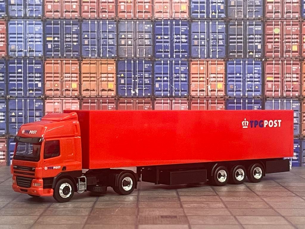 Herpa DAF CF TPG Post 1:87, Ophalen of Verzenden, Zo goed als nieuw, Bus of Vrachtwagen, Herpa