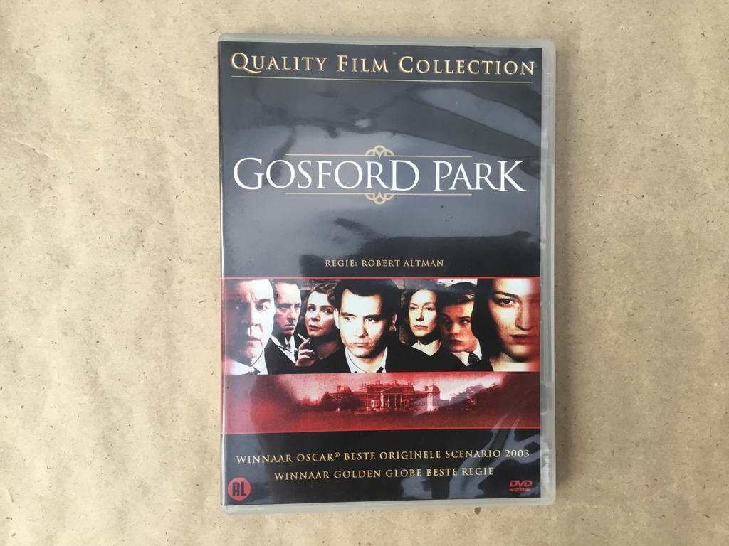 Dvd film A Gosford Park, Alle leeftijden, Ophalen of Verzenden, Zo goed als nieuw