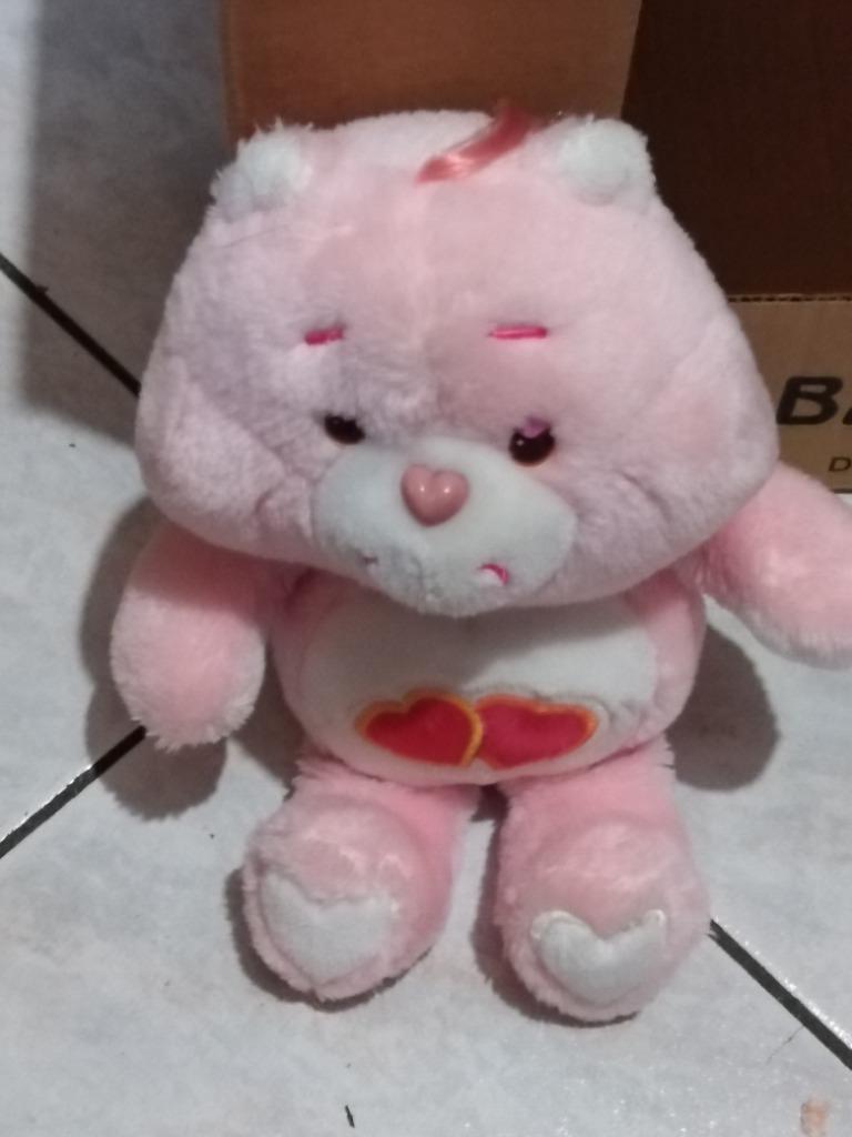 knuffel care bears roos (doos 111), Enfants & Bébés, Jouets | Peluches, Enlèvement ou Envoi, Neuf