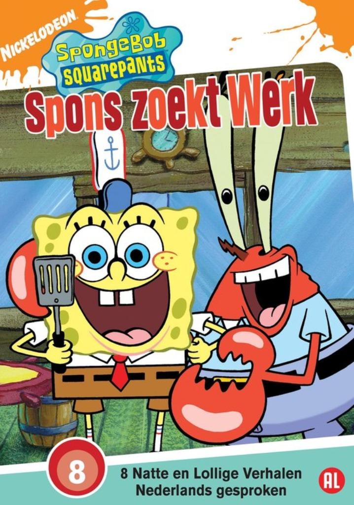 Spongebob  dvd  spons zoekt werk, Cd's en Dvd's, Alle leeftijden, Ophalen of Verzenden