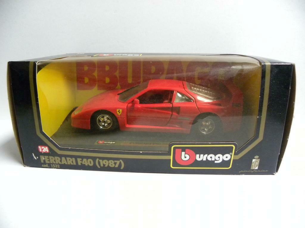 Bburago Ferrari F40 1/24, Ophalen of Verzenden, Zo goed als nieuw, Auto's