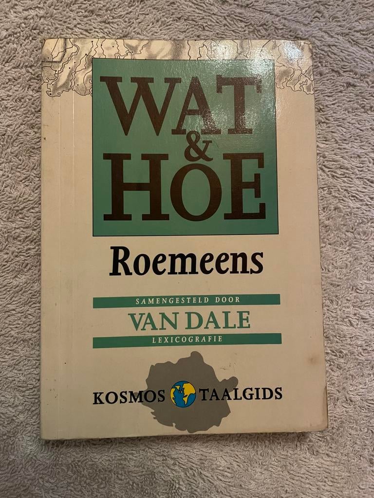 Van Dale Wat & Hoe Roemeens – Handige Taalgids voor Reizen, Ophalen, Zo goed als nieuw, Taalgids