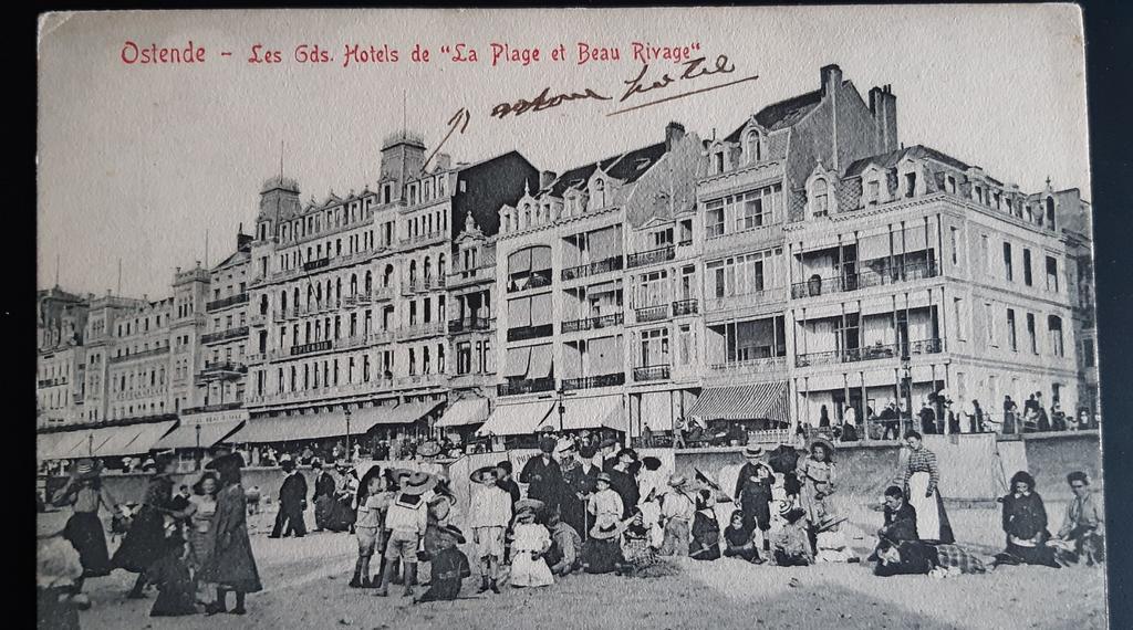 OSTENDE OOSTENDE la plage STRAND 1906, Ophalen