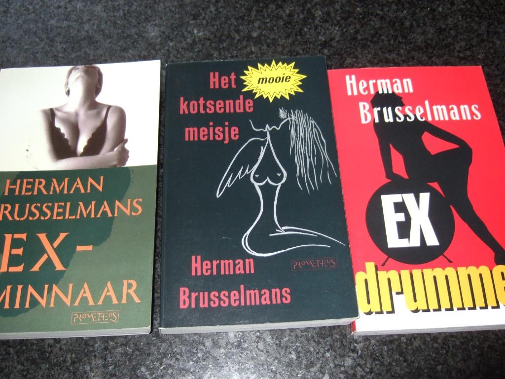 H Brusselmans:1)Het mooie kots.meisje 2)Ex-minnaar 3)Ex-drum, Enlèvement ou Envoi, Comme neuf, Belgique
