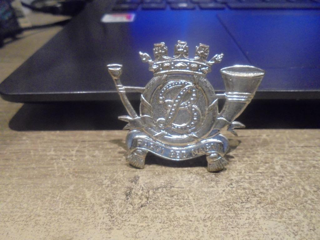 1ste carabiniers prins Boudewijn, Collections, Enlèvement ou Envoi, Armée de terre, Emblème ou Badge