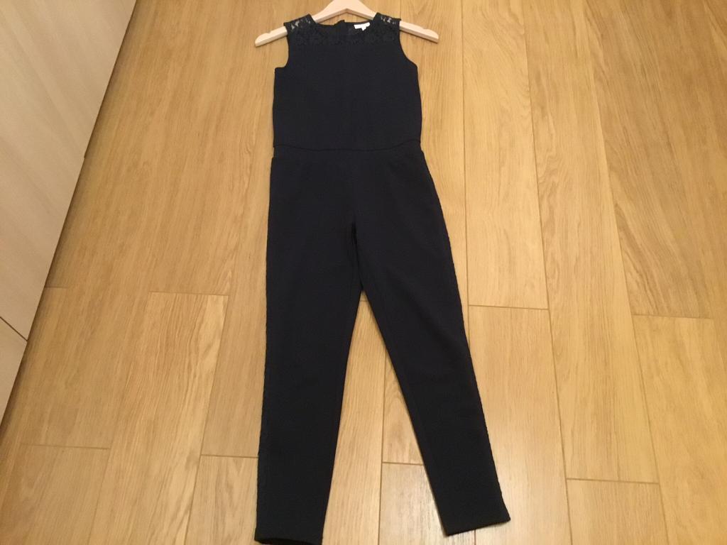 Communie / Lentefeest Jumpsuit. Maat 140, Kinderen en Baby's, Kinderkleding | Maat 140, Zo goed als nieuw, Meisje, Ophalen of Verzenden