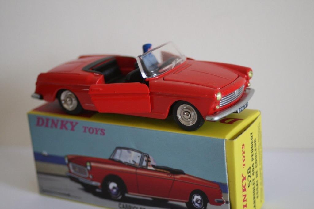 PEUGEOT 404 Cabrio Pininfarina 1/43 Atlas DINKY Neuve+Boite, Ophalen of Verzenden, Nieuw, Auto, Dinky Toys