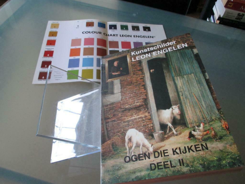 Kunstschilder Leon Engelen – Ogen die kijken Deel II Met col, Ophalen of Verzenden, Zo goed als nieuw, Leon Engelen, Schilder- en Tekenkunst
