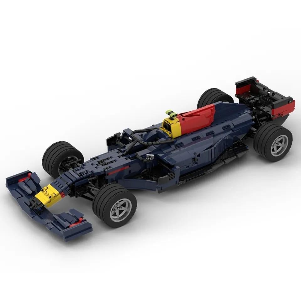 Plan de construction de Red Bull Petronas F1 en lego, Enlèvement ou Envoi, Lego