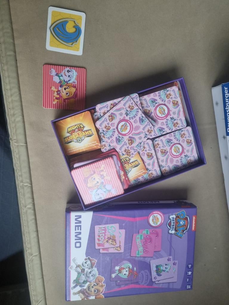 2 jeu memory Pat patrouille, Enlèvement